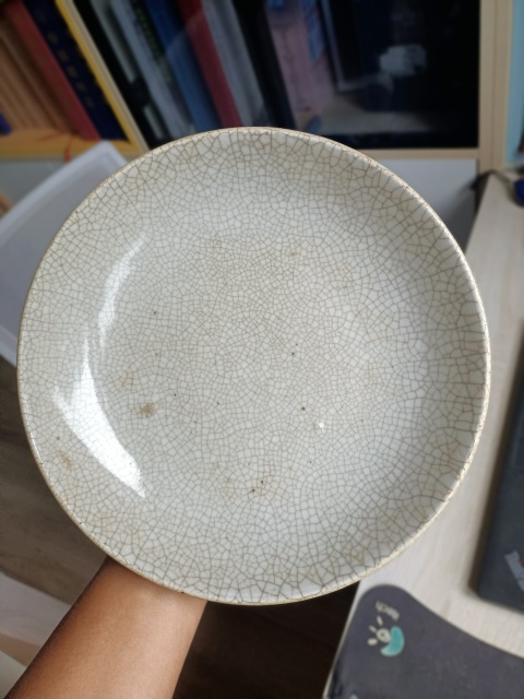 古玩陶瓷哥釉七星盤拍賣,當前價格1880元
