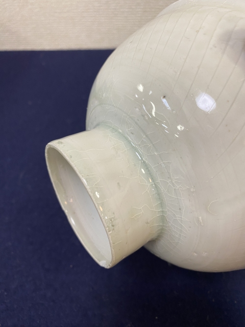 古玩陶瓷北宋湖田窯影青高足碗拍賣,當前價格28000元