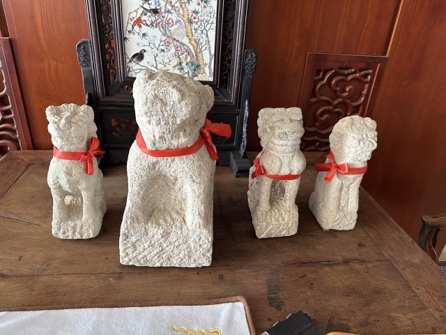 古玩雜項明代石獅拍賣,當前價格65000元