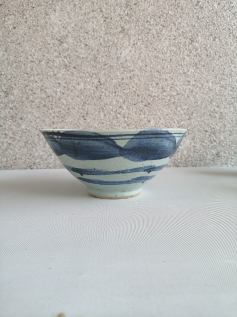 古玩陶瓷青花鳳紋碗拍賣，當前價格680元