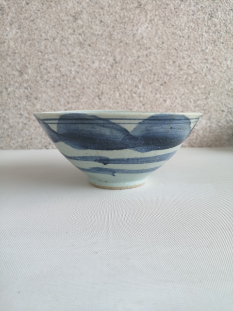 古玩陶瓷青花鳳紋碗拍賣，當前價格680元