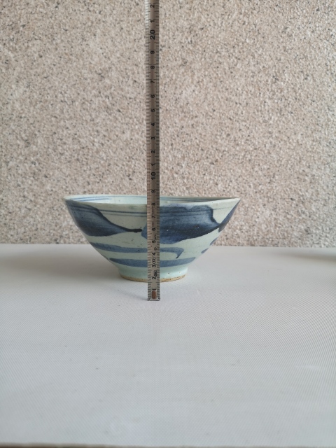 古玩陶瓷青花鳳紋碗拍賣，當前價格680元