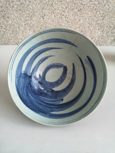 古玩陶瓷青花鳳紋碗拍賣，當前價格680元