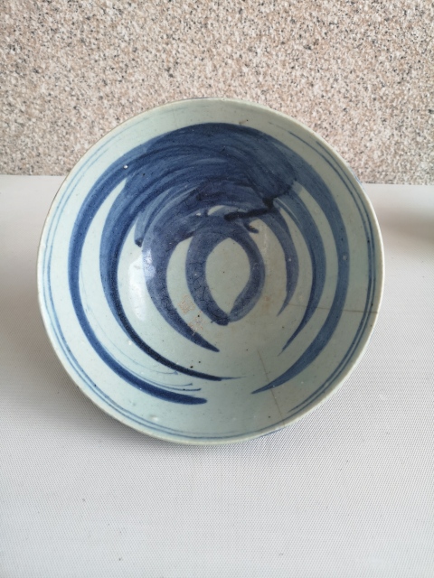 古玩陶瓷青花鳳紋碗拍賣，當前價格680元