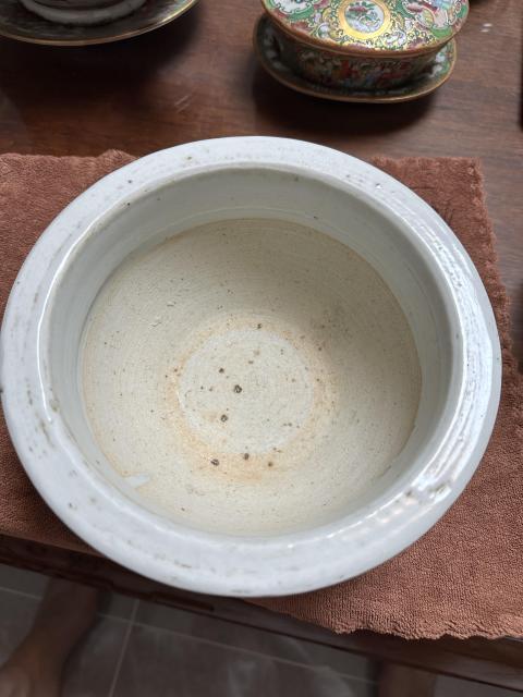 古玩陶瓷清中期青花夔龍紋香爐拍賣，當前價格2580元