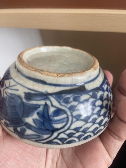 古玩陶瓷青花蓋盒拍賣，當(dāng)前價格10000元