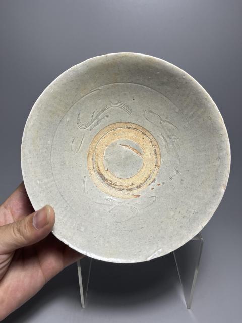 古玩陶瓷（宋）影青刻花斗笠碗拍賣，當前價格699元