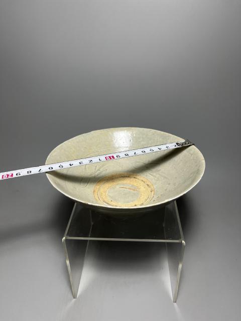 古玩陶瓷（宋）影青刻花斗笠碗拍賣，當前價格699元