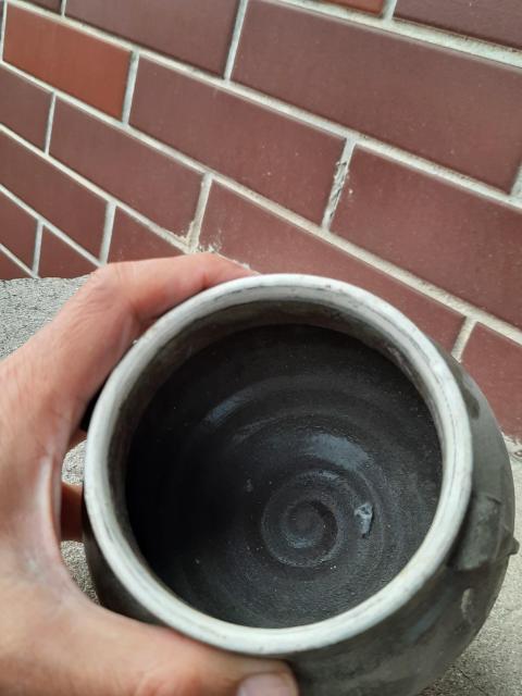 古玩陶瓷磁州窯茶葉末釉雙系罐拍賣，當前價格3500元