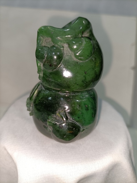 古玩雜項碧玉雕葫蘆掛件拍賣，當前價格0元