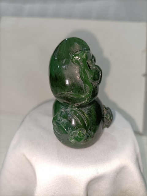 古玩雜項碧玉雕葫蘆掛件拍賣，當前價格0元