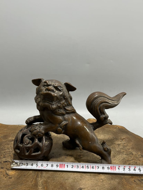 古玩雜項獅子擺件拍賣，當前價格999元