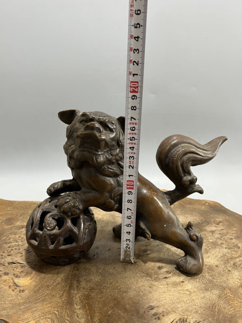古玩雜項獅子擺件拍賣，當前價格999元