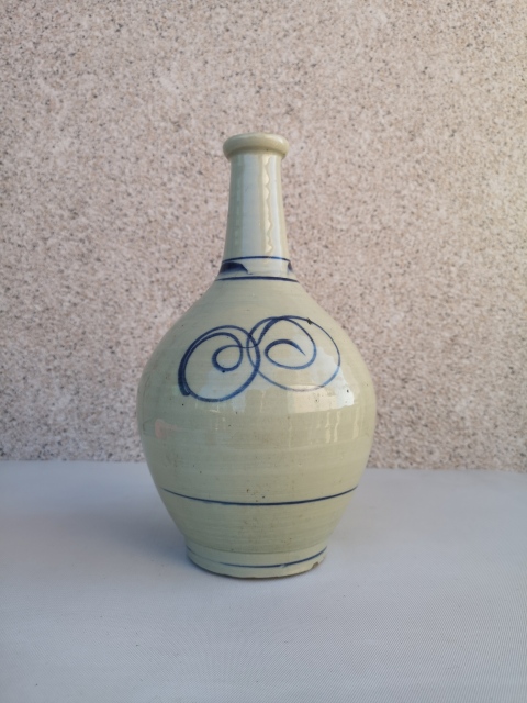 古玩陶瓷花卉紋青花瓶拍賣,當前價格580元