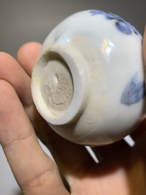古玩陶瓷明末清初青花花卉紋玉壺春瓶拍賣,當前價格999元
