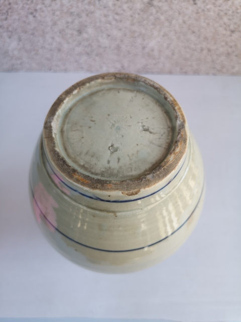 古玩陶瓷花卉紋青花瓶拍賣,當前價格580元