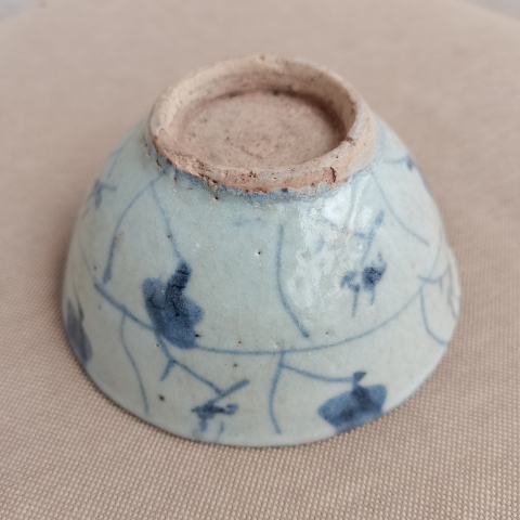 古玩陶瓷青花靈芝紋碗拍賣,當(dāng)前價格0元