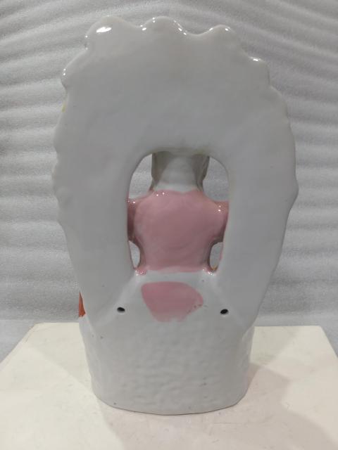 古玩雜項粉彩瓷塑藥王擺件拍賣,當(dāng)前價格666元
