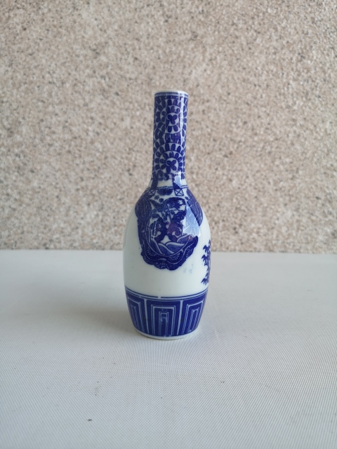 古玩陶瓷青花瓶拍賣，當前價格480元