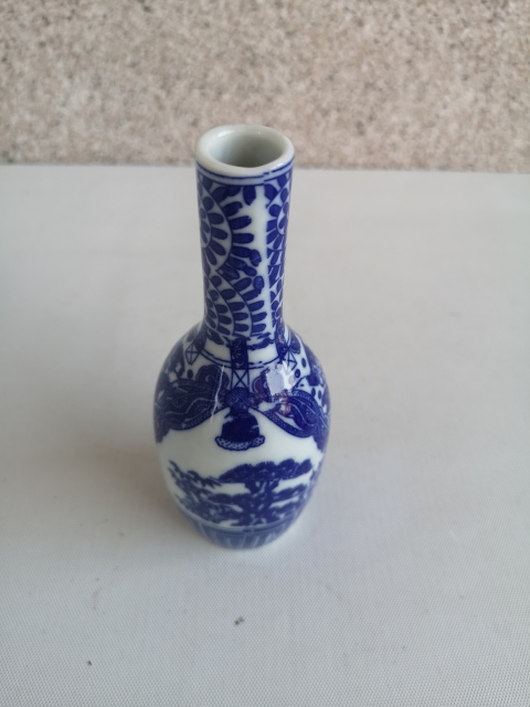 古玩陶瓷青花瓶拍賣，當前價格480元
