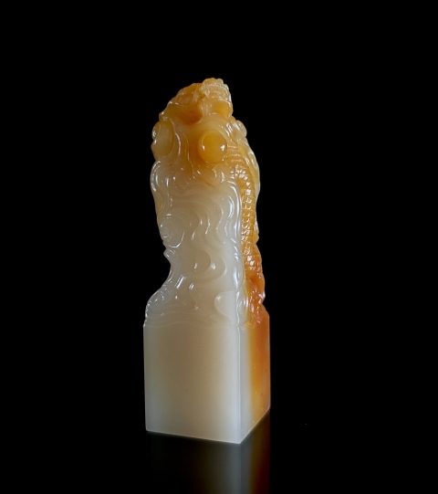 古玩雜項壽山石印章芙蓉石拍賣，當(dāng)前價格6999元