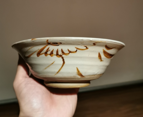 古玩陶瓷福字款鳳鳥紋碗拍賣,當前價格3000元