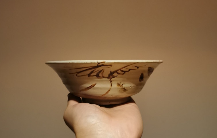 古玩陶瓷福字款鳳鳥紋碗拍賣,當前價格3000元