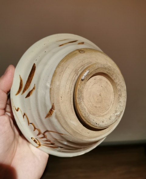 古玩陶瓷福字款鳳鳥紋碗拍賣,當前價格3000元