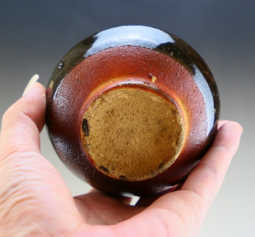 古玩陶瓷窯變黑釉茶盞拍賣,當(dāng)前價(jià)格720元