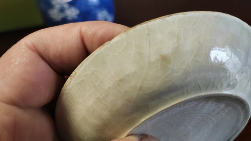 古玩陶瓷宋代湖田窯雙魚洗拍賣,當前價格4500元