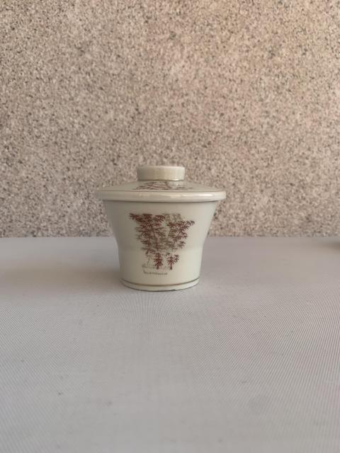 古玩陶瓷竹紋蓋杯拍賣,當前價格198元
