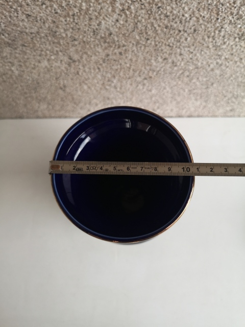 古玩陶瓷花鳥紋藍釉粉彩瓶拍賣,當前價格228元