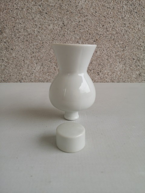 古玩陶瓷白釉梅瓶拍賣，當前價格220元