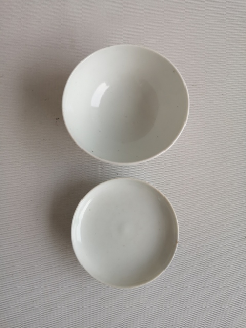古玩陶瓷松鶴紋蓋碗拍賣，當前價格450元