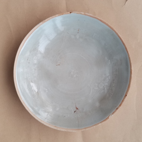 古玩陶瓷影青白釉印花洗拍賣,當(dāng)前價(jià)格3200元