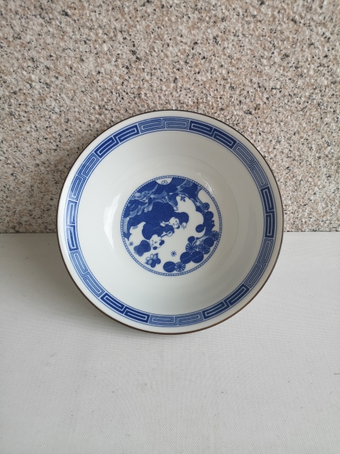 古玩陶瓷嬰戲紋青花碗拍賣,當(dāng)前價格198元