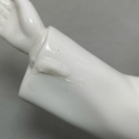 古玩陶瓷【實(shí)物保真】精品文革偉人白釉瓷塑拍賣(mài),當(dāng)前價(jià)格3100元