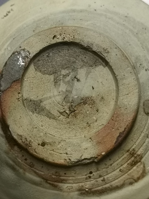 古玩陶瓷元代，磁州觀臺窯白釉淺碗拍賣，當前價格1666元