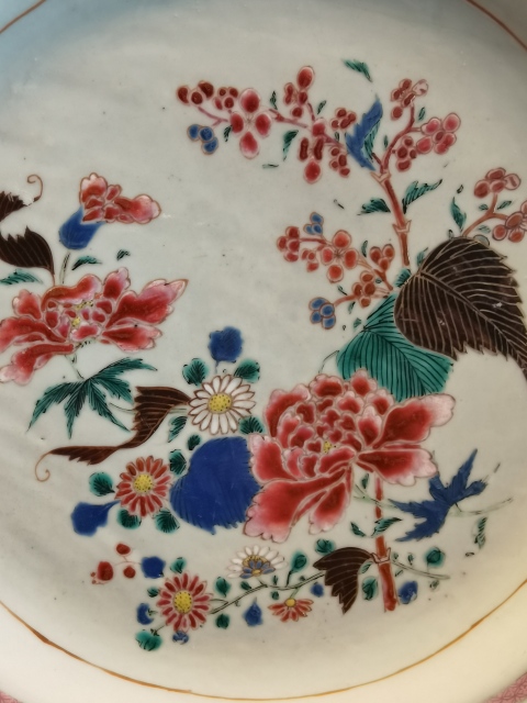 中国美術 古玩 粉彩詩文竹紋樣皿 域鉴古玩】清晚·粉彩梅兰竹菊诗文盖杯鉴定结果_清晚·粉彩梅兰竹