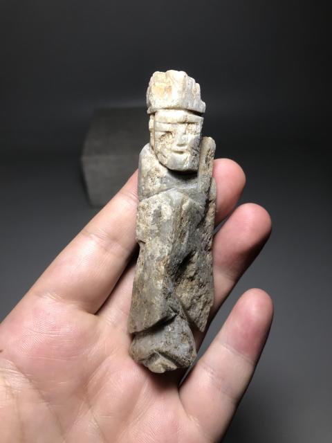 古玩雜項壽山石老翁拍賣,當前價格299元
