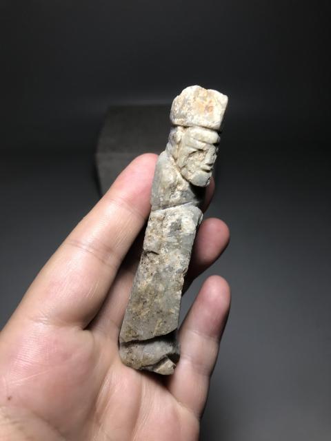 古玩雜項壽山石老翁拍賣,當前價格299元