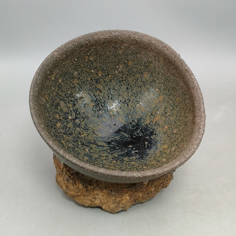 ★唐物古玩古董★宋時代　建窯 希少品 金兔毫 禾目天目茶碗　骨董品 アンティーク 拍賣筆記vol.21 傳世宋代建盞16.38萬歐元（128萬人民幣）巴黎