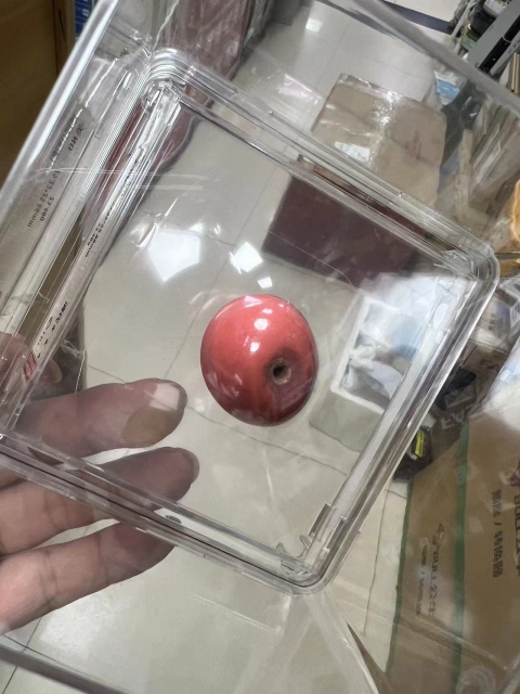 古玩雜項清代二品琉璃頂珠拍賣,當前價格1288元