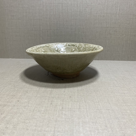 古玩陶瓷宋元耀州窯青釉碗拍賣(mài),當(dāng)前價(jià)格4888元
