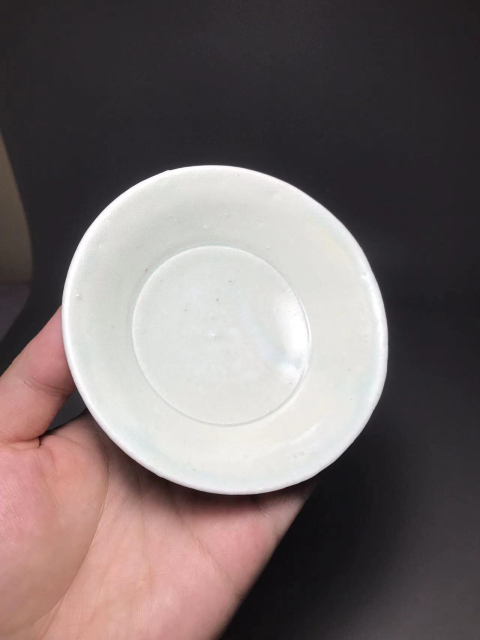 古玩陶瓷精品天青釉筆洗盤拍賣,當前價格4888元