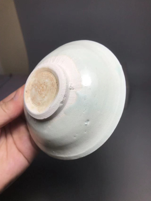 古玩陶瓷精品天青釉筆洗盤拍賣,當前價格4888元