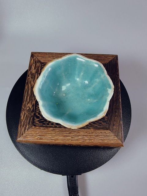 古玩陶瓷清同治·內松石綠外粉彩富貴白頭紋小貢碗680拍賣,當前價格680元
