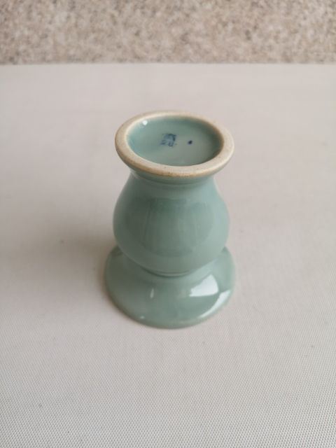 古玩陶瓷青釉花觚拍賣，當前價格168元