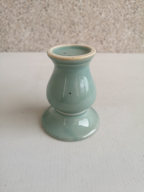 古玩陶瓷青釉花觚拍賣，當前價格168元