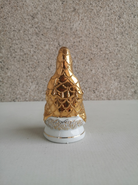 古玩陶瓷鍍金觀音塑像拍賣,當前價格288元